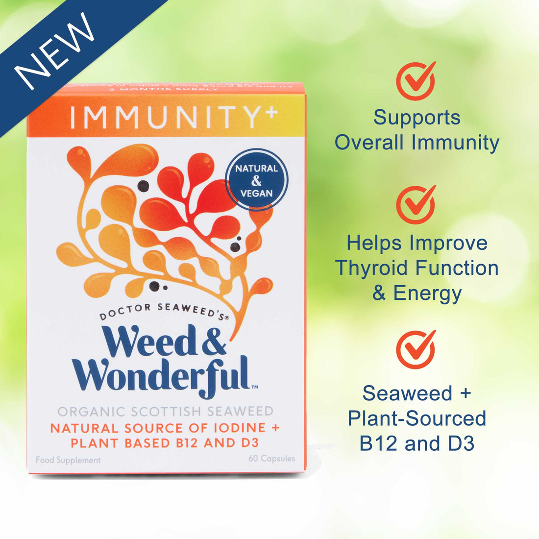 Introducing our NEW Immunity+ Seaweed Capsules