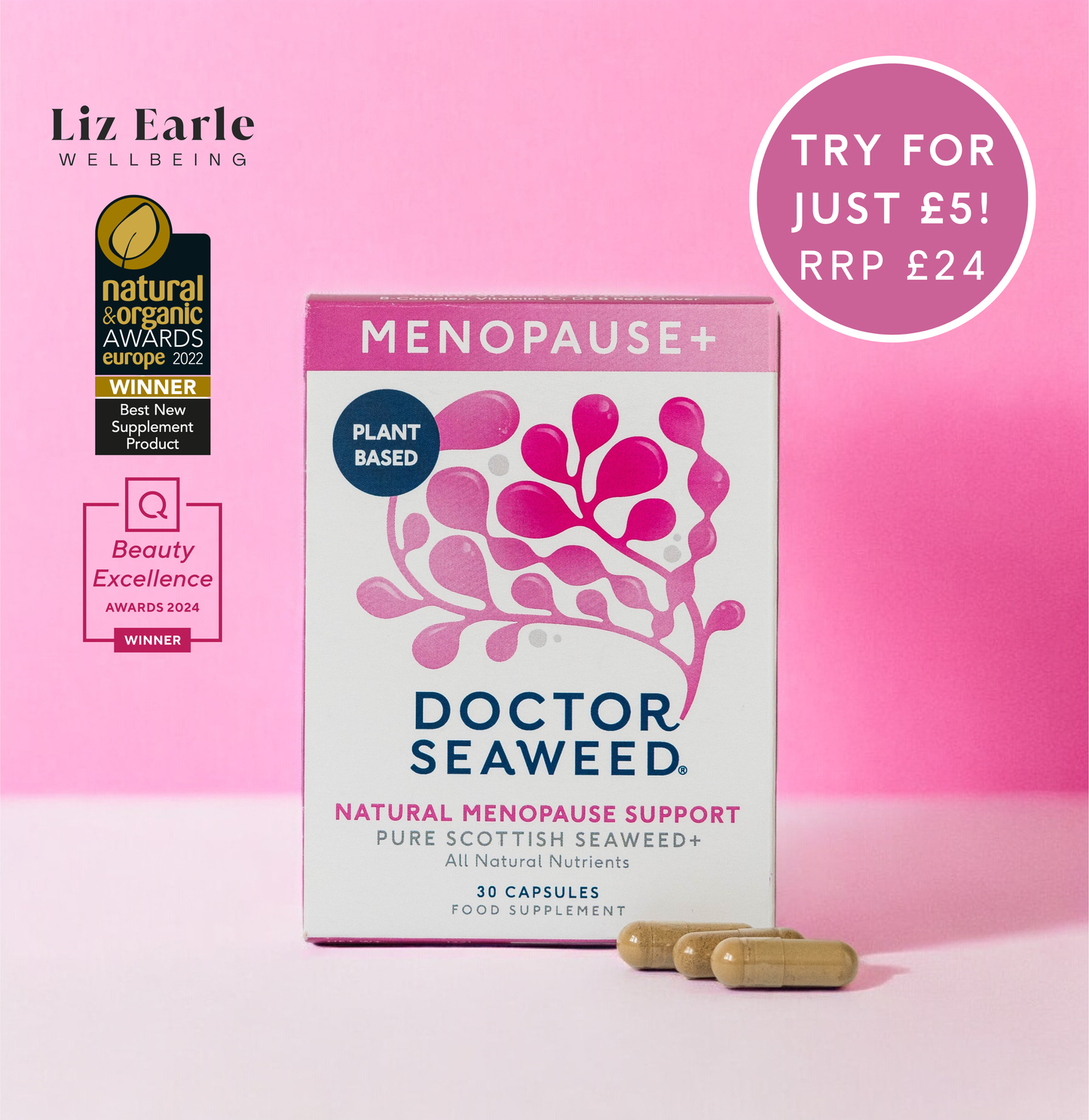 Menopause+ Supplement - Try for £5