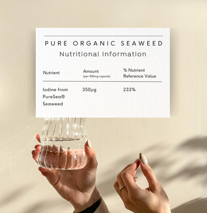 Pure Organic Seaweed.