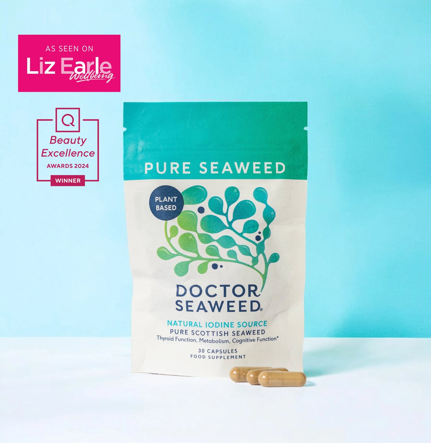 Pure Organic Seaweed.